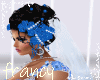 wedding blue veil Angie