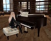 Animated piano and  pose
