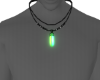 Crystal Necklace Aqua M