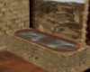 Spanish brick tub