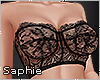 Black Lace Bustier