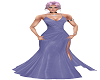 violet sexy long gown