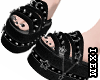 Fluffy Slippers Black