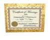 S&J Wedding Certif