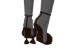 brown heels set sk