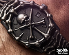 🅉 - Black Skull Watch