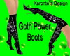 Goth Power Boots
