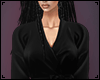 Satin Robe Black