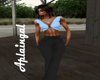 Black Flare Jeans
