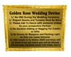 Golden Rose Wedding V1