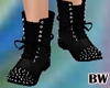 Black Spiked Boots fm