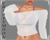 *CM*QUEENIE TOP-WT PURPL