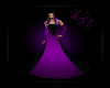 Black&Purple PVC Dress
