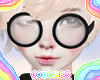 !Korean Glasses Black