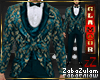 zZ Suit King Teal|Golden