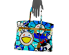Blue Abstract Muraa Birk
