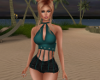 Teal Halter Outfit RLL