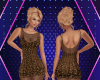 Mocha Fishnet Dress