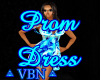 Prom dress turquoise
