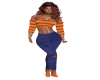 JD TUBE TOP JEAN SHOES