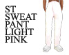 ST SWEAT PANT LIGHT PINK