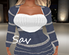 PreppySkirtSet-Blue