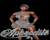 !AE Sparkly Silver Dress