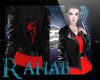 ¡RH! Leather Jacket Red