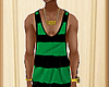 Green/black Stripz