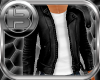 !B! Black Leather Jacket