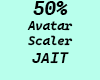 50% Avatar Scaler
