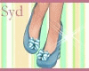 [SC] Blue cute shoes