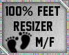 100% Foot Scaler