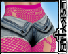 Shorts Pink Net (RLS