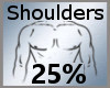 25% Shoulder Scaler -M-