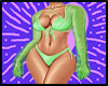 Green Beach Bikini