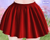w. Red Cute Skirt