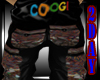 black coogi shorts