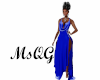 RLL Blue Holiday Gown