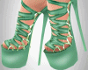 Olive Green Heels