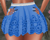 Blue Lace Skirt RL