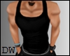 [DW]Black Tank Muscled