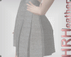 HRH ST Grey Pleat Skirt