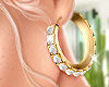 Iconic Pearl Hoops