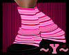 ~Y~PinkStripes Boots V2