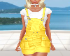 CUte Yellow Overalls