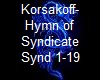 Korsakoff-Hymn of Syndic