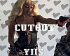 Y. Gun Girl Cutout