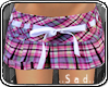 "A" plaid miniskirt 2