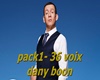 pack 36 voix dany boon